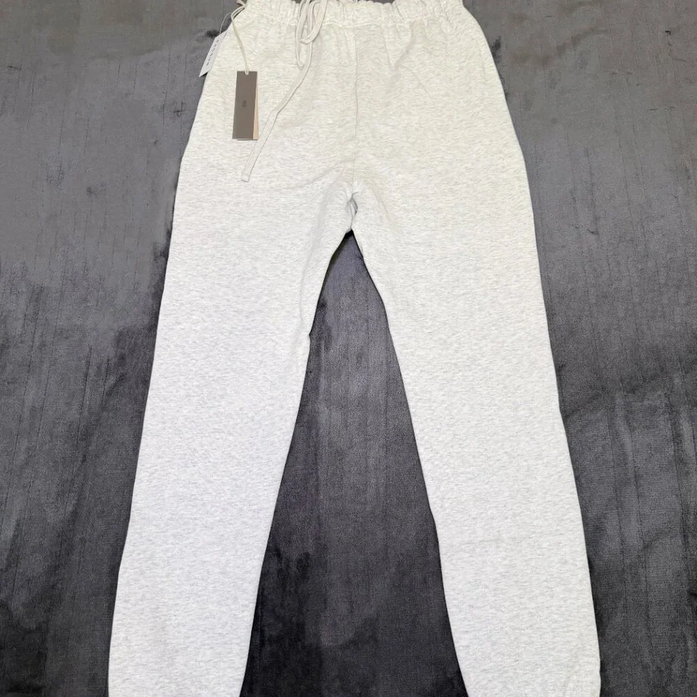Combo Set Fear of God Essentials Light Oat Hoodie & Sweatpants BNWT Authentic ✅ - Picture 8 of 11